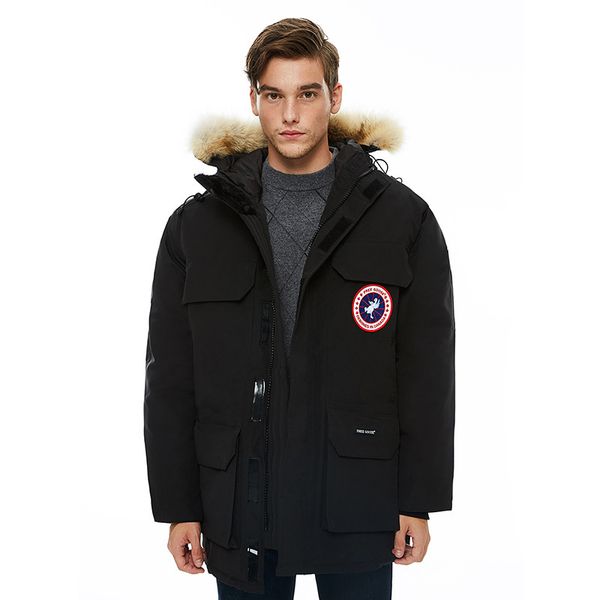 

putian anfu / wolf feather 08 expedition down jacket, Black