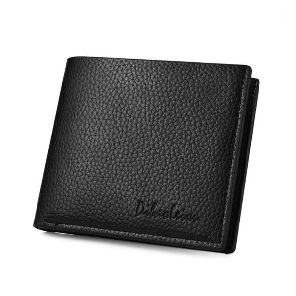 

wallets men's casual short credit id card holder wallet masculina billetera hombre purse male money slim uomo porte1, Red;black