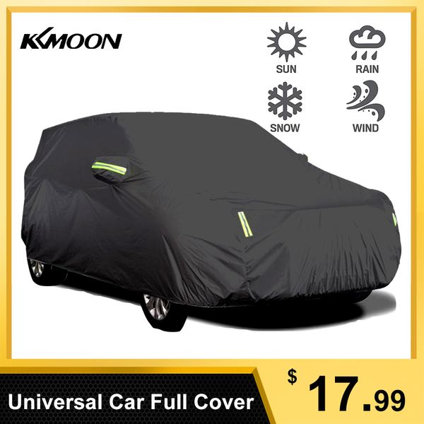 Carro Universal S Size S / M / L / XL / XXL Indoor Ao Ar Livre Ao Ar Livre Auot Sun UV Snow Snow Protection Protection Cover Novo