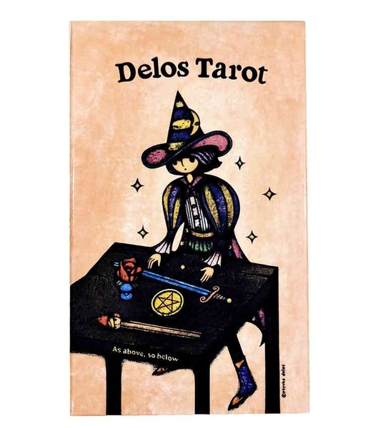 

delos tarot pocket deck cards wholesale oraclecard-model_7j3p