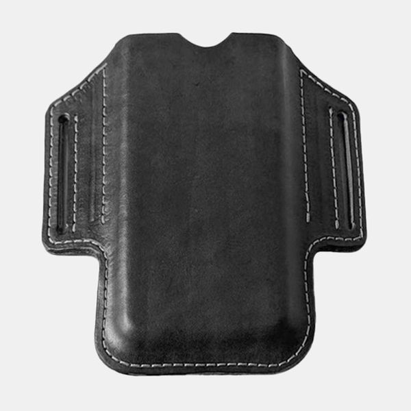 

vintage men genuine leather cellphone loop holster case waist belt bag props leather purse 6.3inch phone holder phone bag