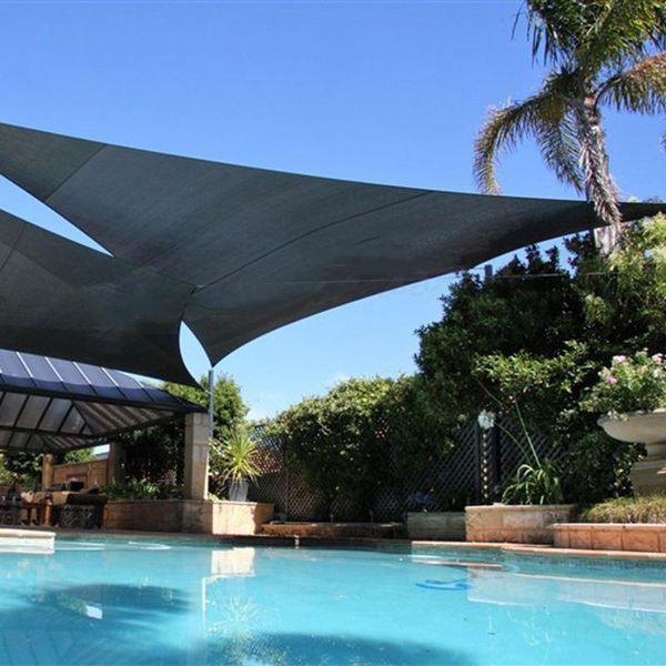 

tents and shelters waterproof anti-uv awning right triangle sun shelter patio canopy garden shade outdoor camping pool
