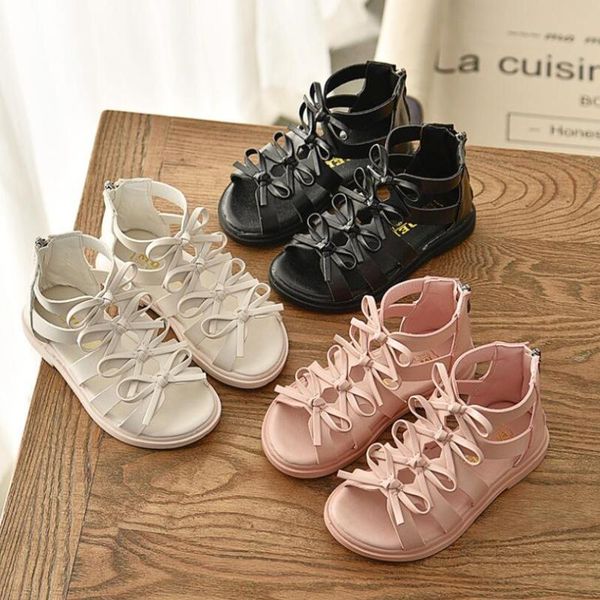 

sandals 2021 children fashion sport baby comfortable summer girls beach roman shoes kids casual, Black;red