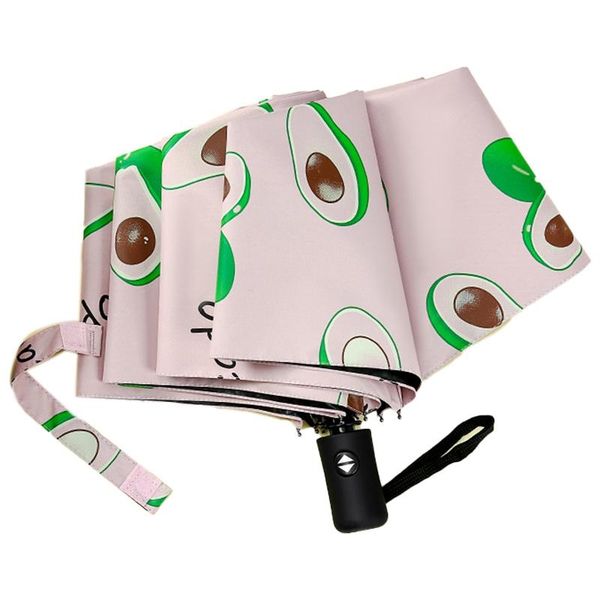 

umbrellas full automatic black gum fruit umbrella sunshade sun anti ultraviolet