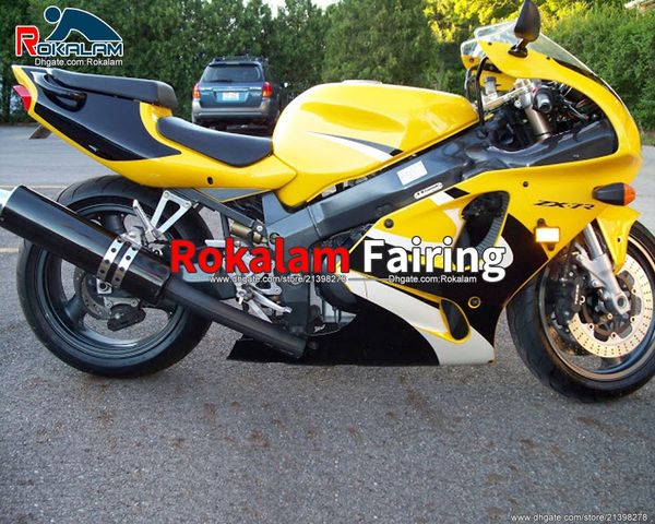 Feedings Parts Ninja para Kawasaki ZX7R ZX 7R 1996 1998 1997 2000 2001 2003 2003 Aftermarket Bodywork Fairing Kit Conjunto de carenagens de motocicleta