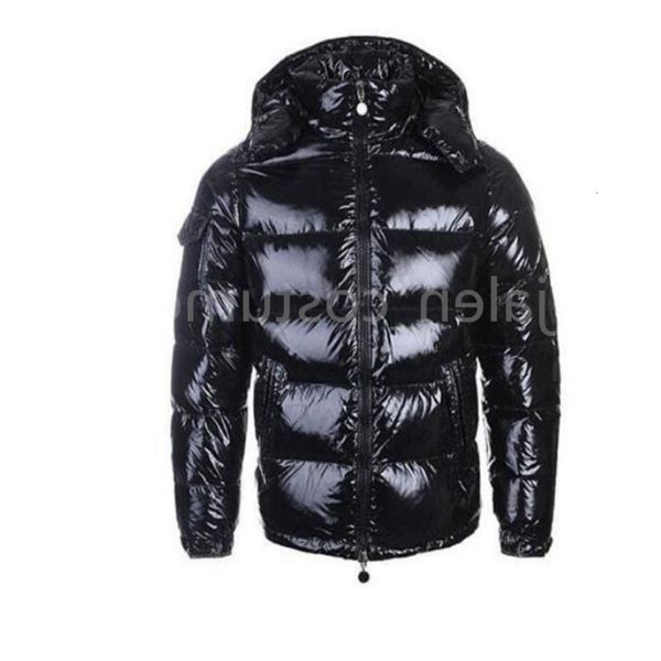 

mens down et parka classic casual winter coat outdoor feather warmth and womens outerwear hooded windproof, Black