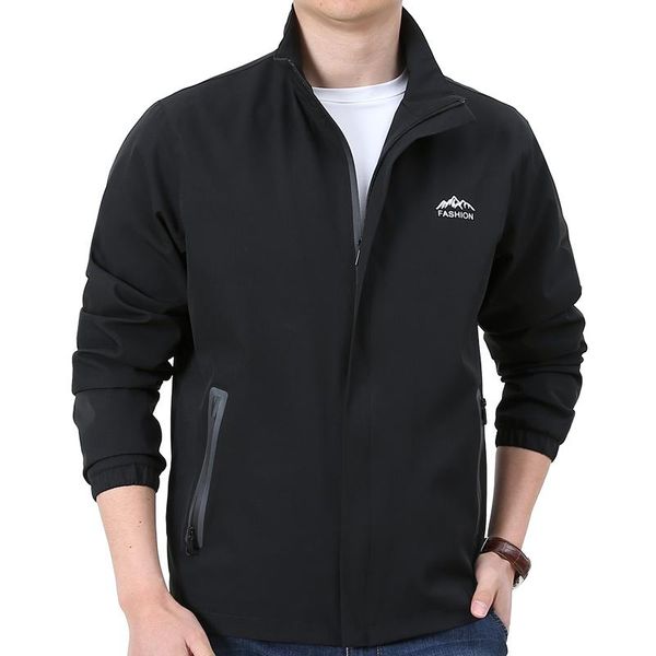 

men's jackets men bomber solid thin slim long sleeve baseball utumn & winter windbreaker jacket male outwear brand clothing, Black;brown