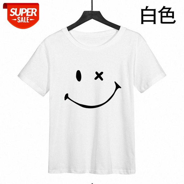 

short sleeve printed loose t-shirt #xi5k, White