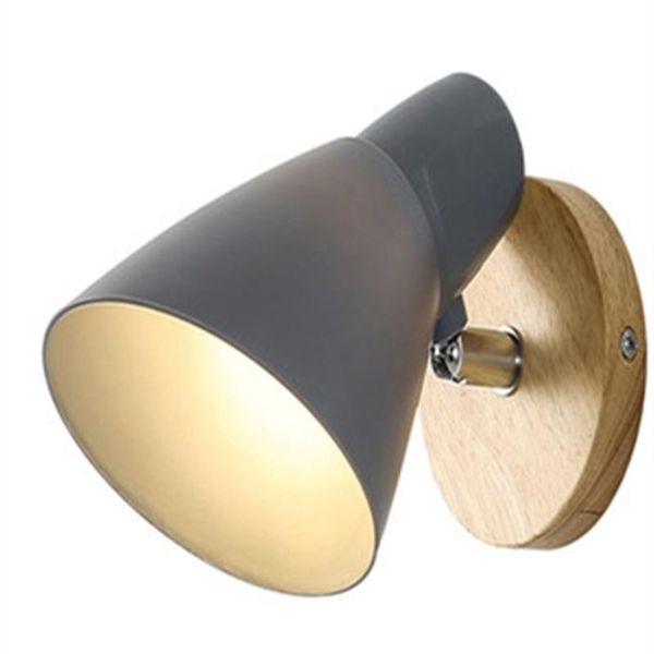 

modern simple loudspeaker type bedroom wall light living room aisle lamp corridor mounted led bulbs e27
