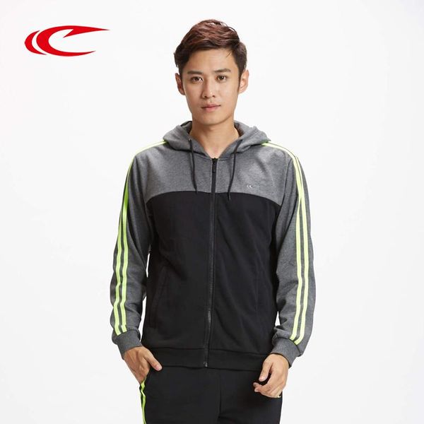 

gym clothing saiqi hoodies men 2021 fashion outwear brand personality zipper sweatshirt male tracksuit hip hop autumn 176001, White;black