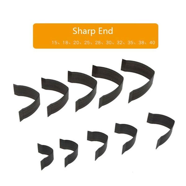 

watch bands 10pcs diy v-shaped leather cuttting punch cutter tools belt wallet handwork x7jb, Black;brown