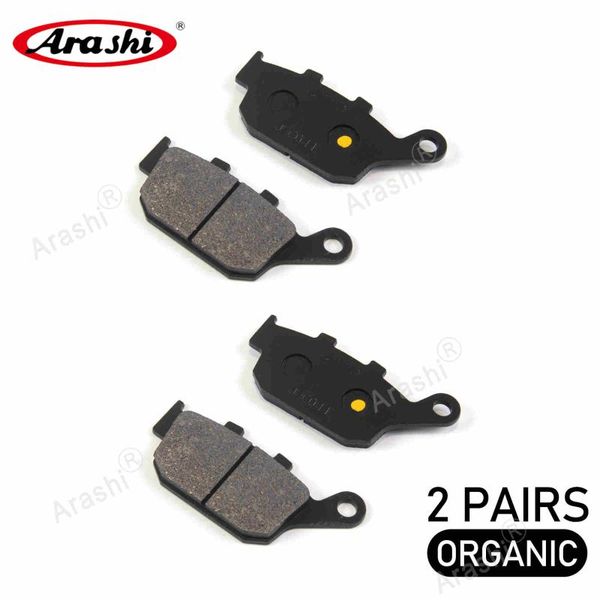 

motorcycle brakes arashi rear brake pads for tiger 800 xc non-abs 2011 2012 2013 2014 discs pad abs 2011-2021