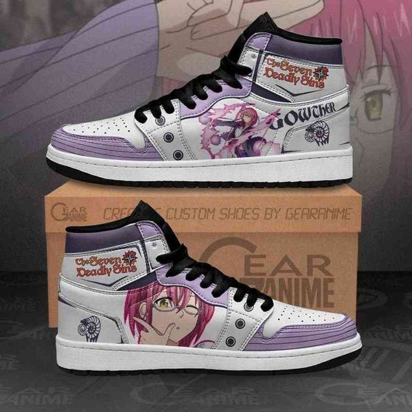 

gowther sneakers seven deadly sins anime sho, Black
