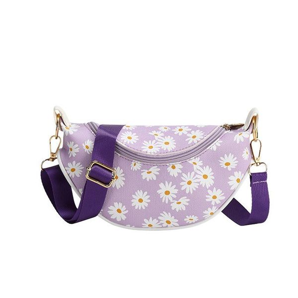 

fashion small summer daisy chest girl shoulder messenger trend moon bag handbag crossbody bags for women bolsa feminina waist