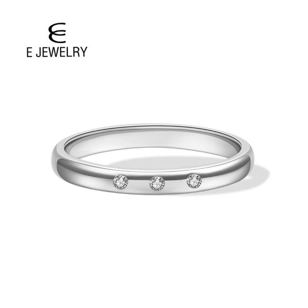 

cluster rings e minimalist thin for women 925 sterling silver brilliant cubic zircon female finger ring engagement wedding jewelry, Golden;silver