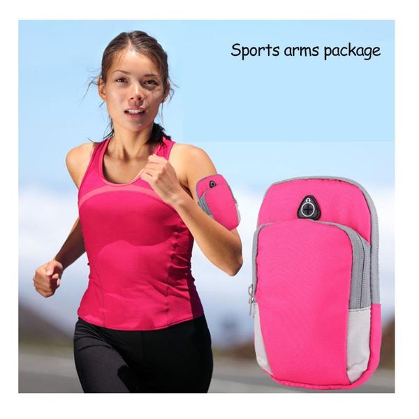 

outdoor bags fitness arm bag multi-function running mobile phone key wallet