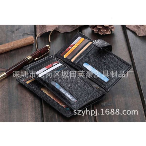 

the wallet men's multifunctional large capacity wallet, Black