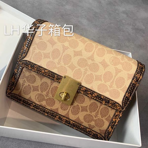 

new small square hatton snake chain versatile fashion shoulder color matching women's bag