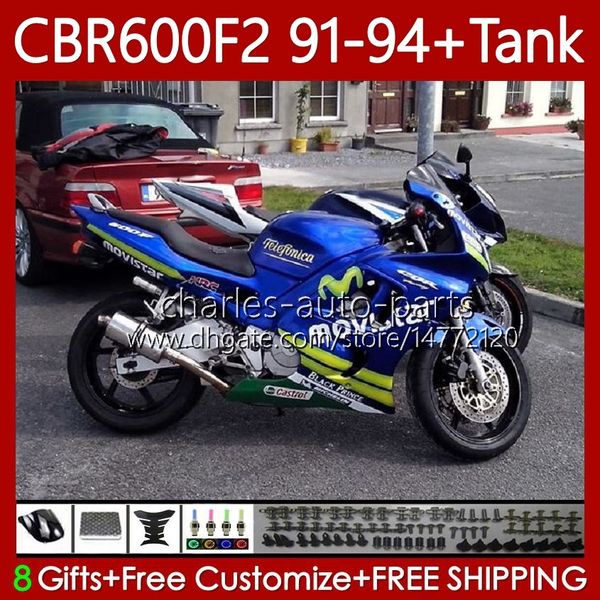 Обсуждение OEM для Honda CBR 600 CBR600 F2 FS CC 600FS 600F2 Movistar Blue 1991-1994 63NO.325 Bodys CBR600FS 600-F2 1991 1992 1993 1993 1994 CBR600F2 600CC 91 92 93 94 Кузов