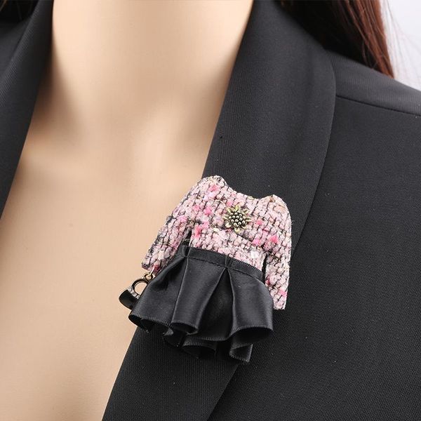 

pins, brooches fashion brooch clothes suit for women clothing bag dress coat accessories, Gray