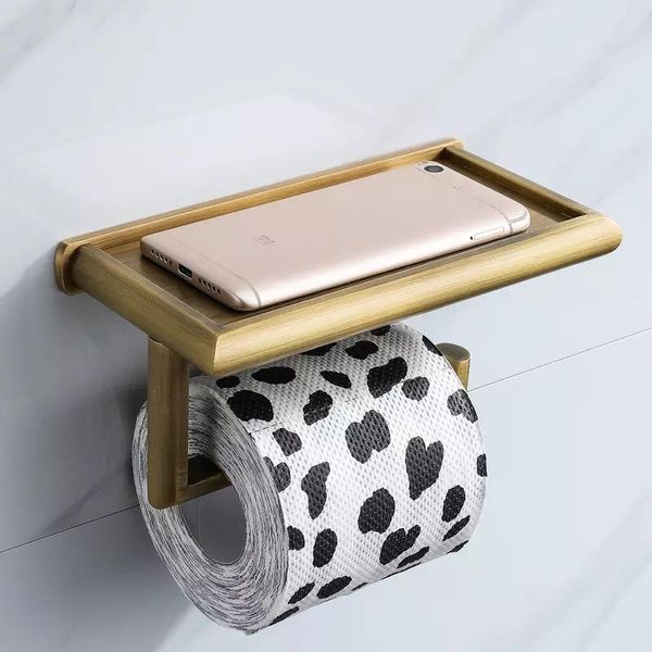 

toilet paper holders holder phone storage antique tissue bathroom accessories towel rack roll dispenser with shelf