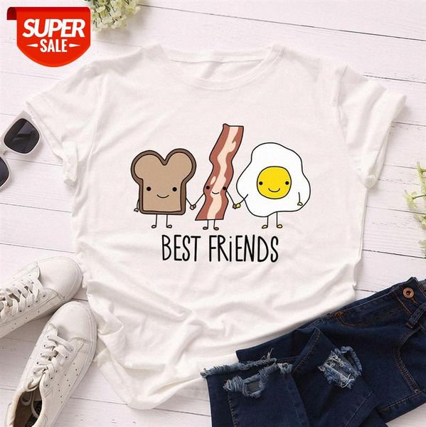 

spot european and american women's loose round neck short-sleeved cotton t-shirt #dz11, White