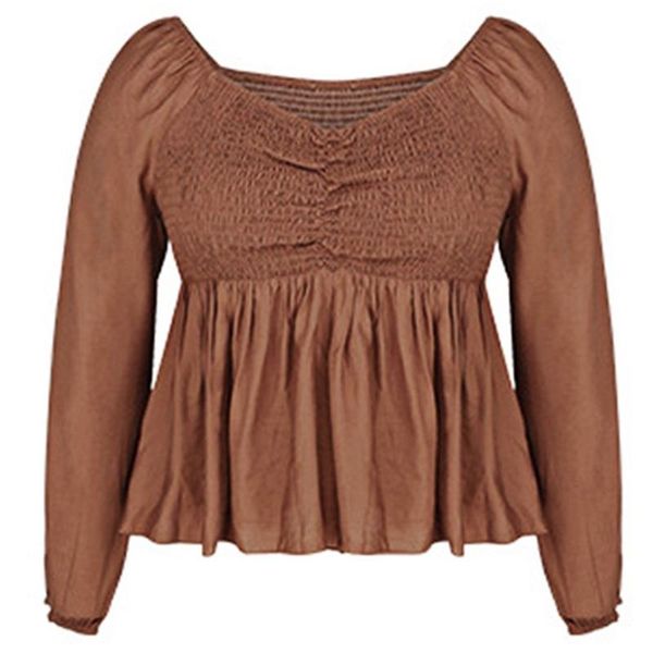 

women's t-shirt 2021 spring/summer plus size fat mm long sleeve short temperament commuter shirt m7dd, White