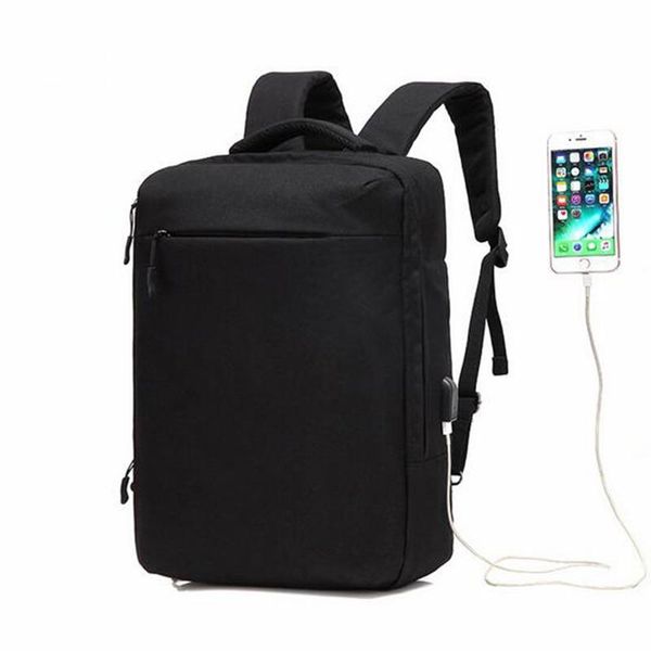 

backpack 2021 waterproof large capacity 15inch lapbag external usb charge computer backpacks college student school