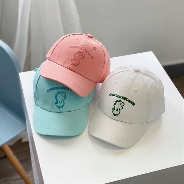 

childrens hat spring summer autumn korean cotton mmbroidered cartoon baby cap sunscreen baseball, Blue;gray