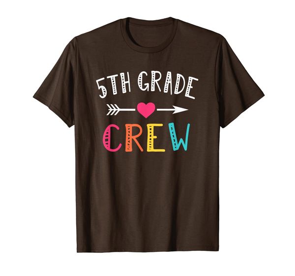 

Fifth Grade Teacher Shirt Back To School 5th Grade Crew T-Shirt, Mainly pictures
