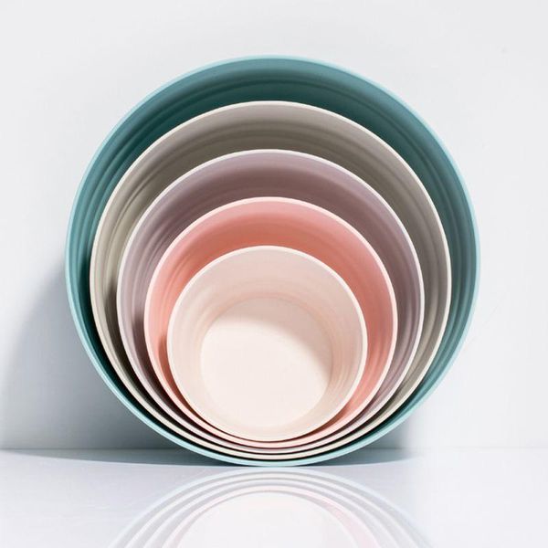 

pieces household salad bowl melange melamine bowls set unbreakable and multicolor for fruits vegetables salads fresh