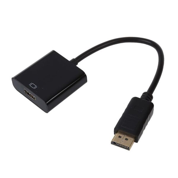 

audio cables & connectors 1*dp displayport male to female cable converter adapter for pc hp/dell