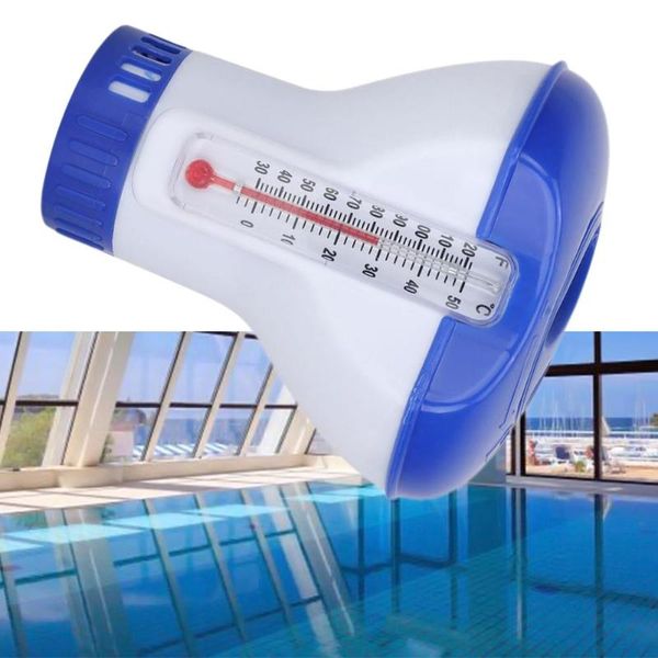 

pool & accessories spa 5/8 inch chlorine bromine tablet auto-supplier floating dispenser flush disinfect case
