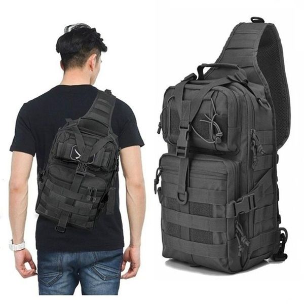 

military tactical assault pack sling backpack waterproof outdoor hiking bag storage bags