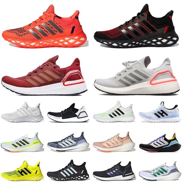 

original ultraboost dna web mens women running shoes ultra 6.0 triple black white sub green navy blue tech indigo designer tennis sneakers t