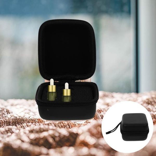 

storage bags 2pcs essential oil bottle 7-grid pouches