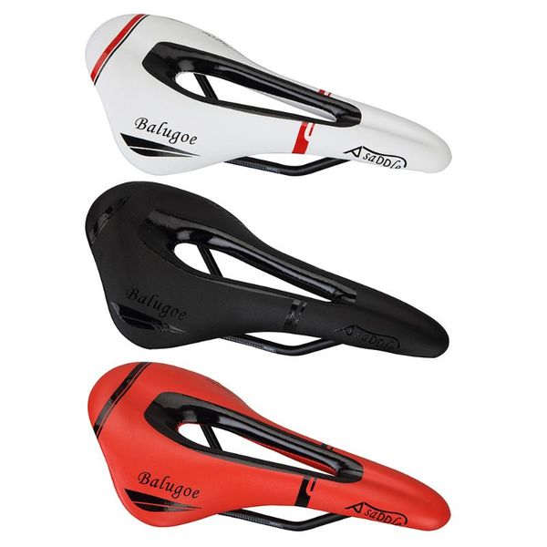 

bike saddles balugoe bicycle saddle road mtb mountain seat child scooter 185g three colors optional
