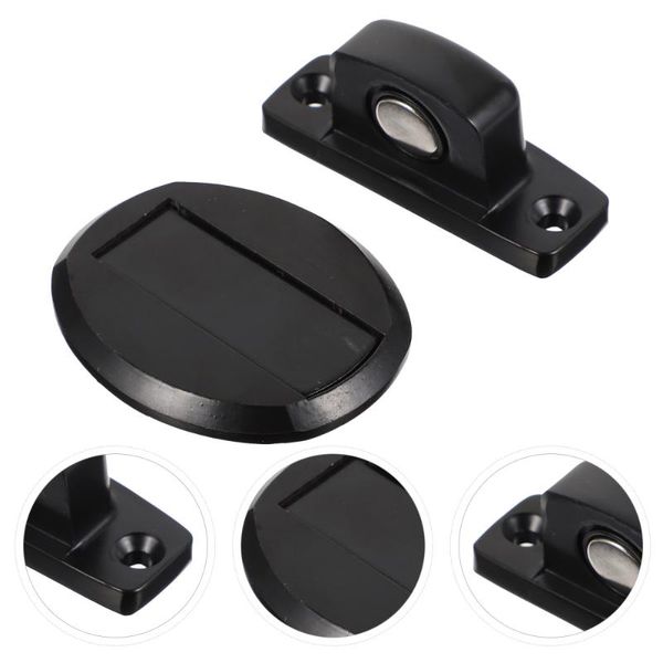 

wallpapers 1 pc useful door ser zinc alloy buffer with matching screws (black)