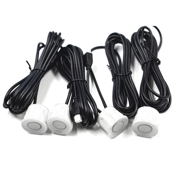 

car rear view cameras& parking sensors 4pcs/set reversing sensor for accessories 22mm 6 color assistance radar probe