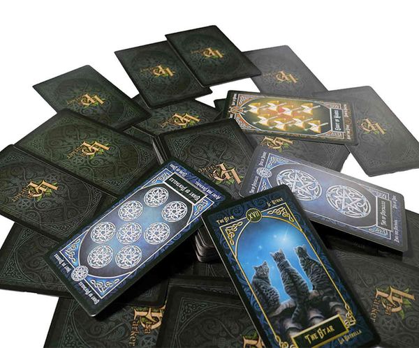 

affectional divination fate game deck soulkeeper palying card classic english tarot french spanish german
