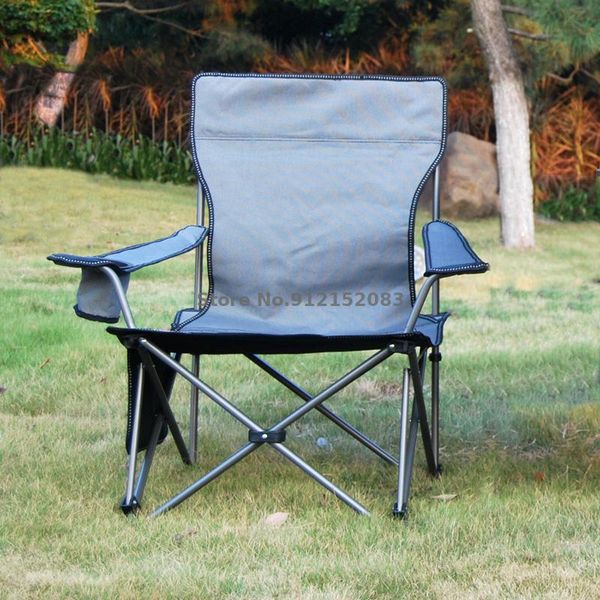 

camp furniture outdoor folding chair portable fishing horse stool back leisure beach adjustment lunch break reclining camping bed