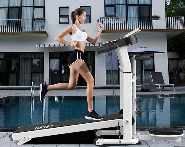 

stock multifunctional treadmill, household silent foldable body-sculpting fitness equipment skateboarding