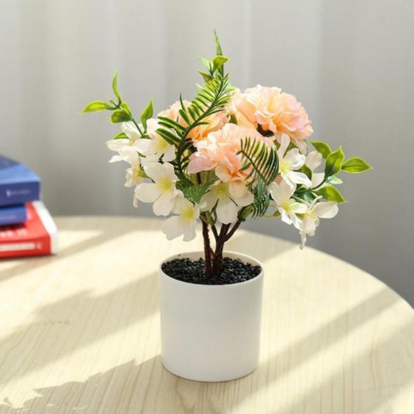 

decorative flowers & wreaths no maintenance required plastic exquisite realistic flower bonsai for home