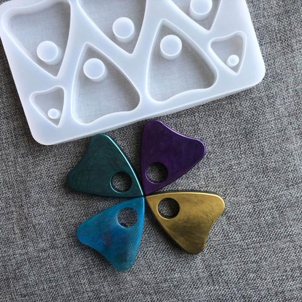 

baking moulds epoxy resin molds for jewelry making heart shape earring chams necklace pendant transparent silicone mold accessories