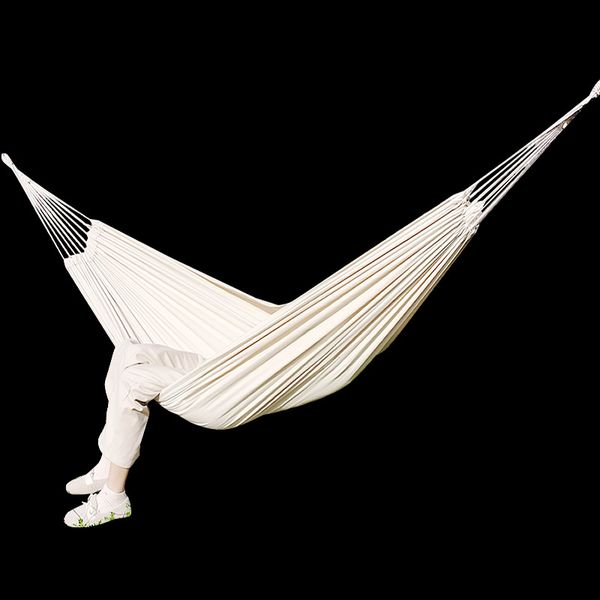 Swing-Bed Hammock pendurado pátio pátio duplo-hammock viagem ao ar livre camping lona caminhadas