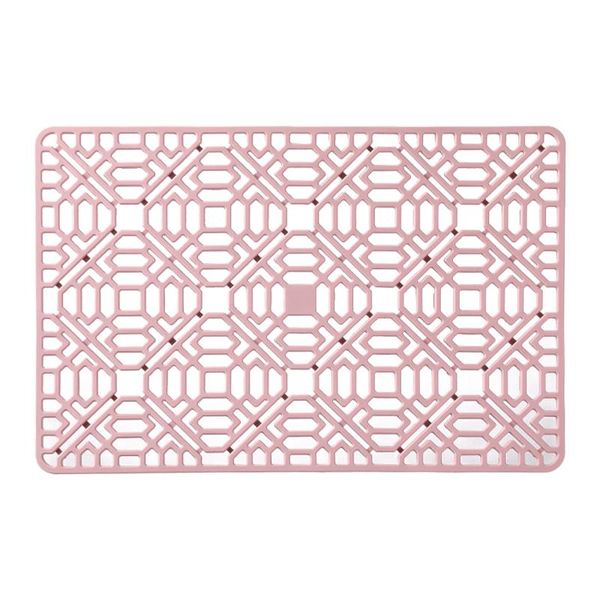

mats & pads drying silicone pad bottom dish durable drain bowl sink protector mat farmhouse stainless steel heat resistant kitchen grid