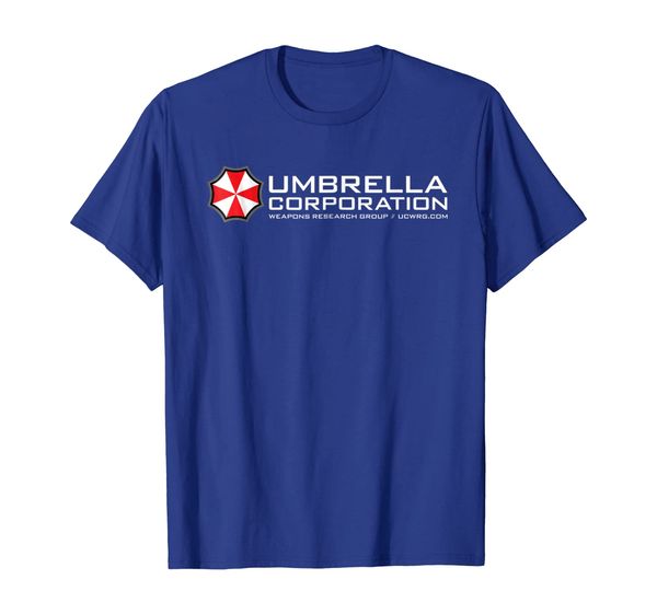 

umbrella corporation logo t-shirt, White;black