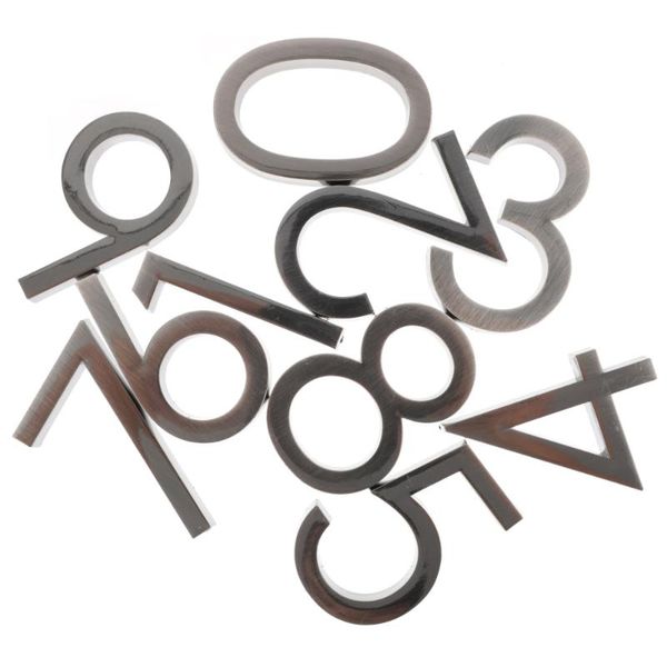 

novelty items 20pcs self-adhesive door house numbers mailbox street address