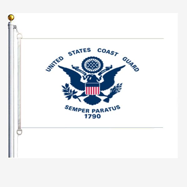 

united states coast guard flags 90 x 150 cm, 100 % polyester, digitaldruck