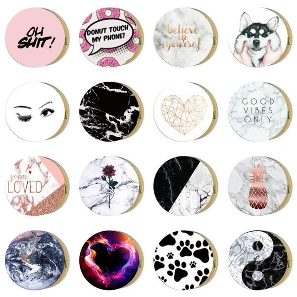 

cell phone mounts & holders car holder metal plate magnetic round sticker iron sheet for mobile tablet magnet disk desk stand 40*0.4